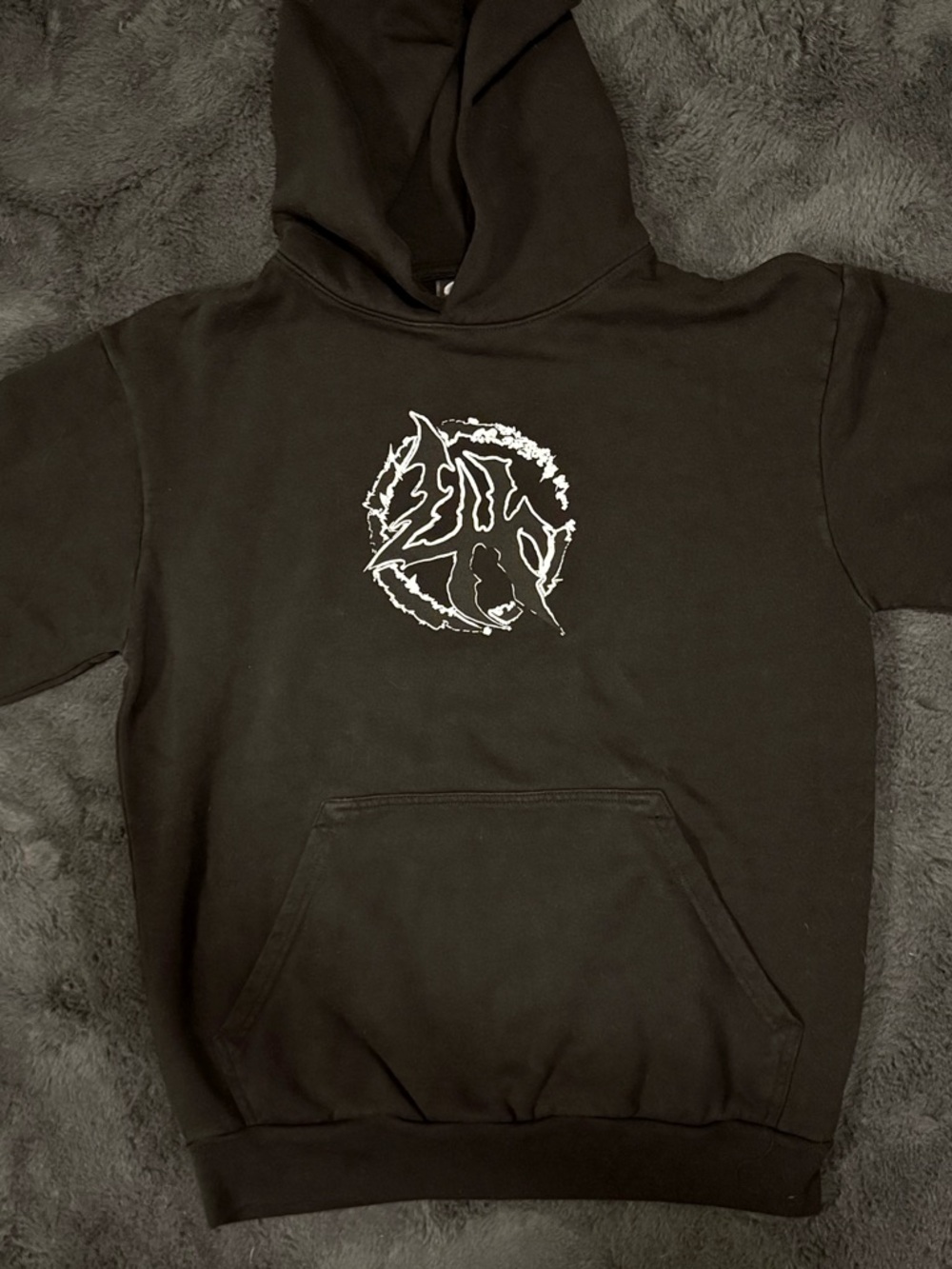 LOST HILLS LHBF007 Hoodie Black Size Small